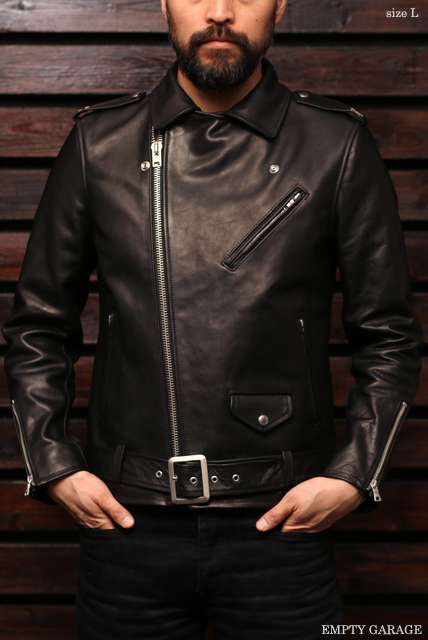 FindersKeepers "FK-RIDERS JACKET" BLACK HORSEHIDE size L
