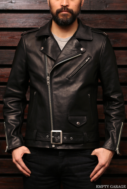 FindersKeepers "FK-RIDERS JACKET" BLACK HORSEHIDE