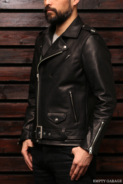 FindersKeepers "FK-RIDERS JACKET" BLACK HORSEHIDE