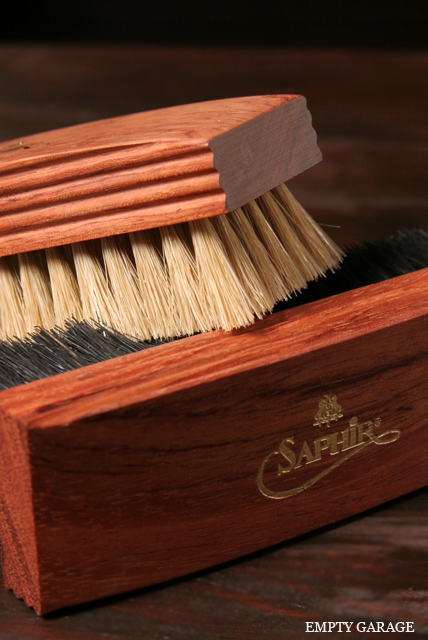SAPHIR NOIR ノワール ブリストル ポリッシャーブラシ 