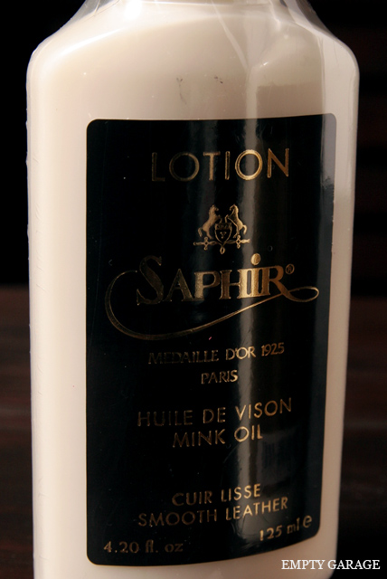 SAPHIR NOIR ノワール レザーバームローション