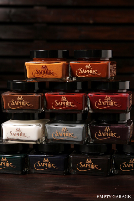SAPHIR〜スムースレザー用アイテム