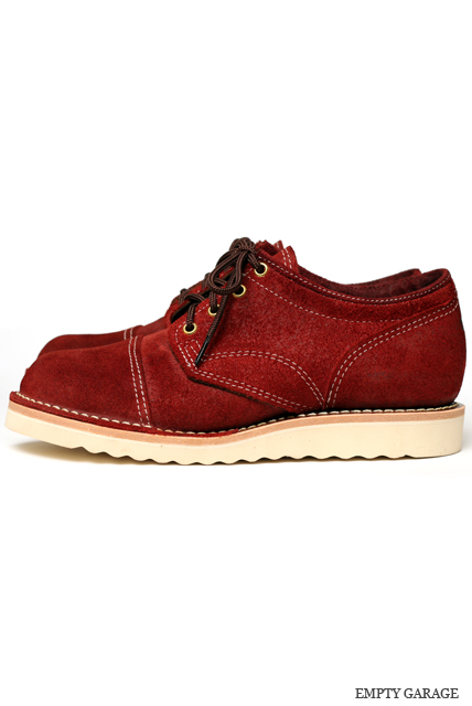 ［ウエスコ］ WESCO BOOTS J.H. Classics Burgundy Navy R/O Leather Cap Toe 