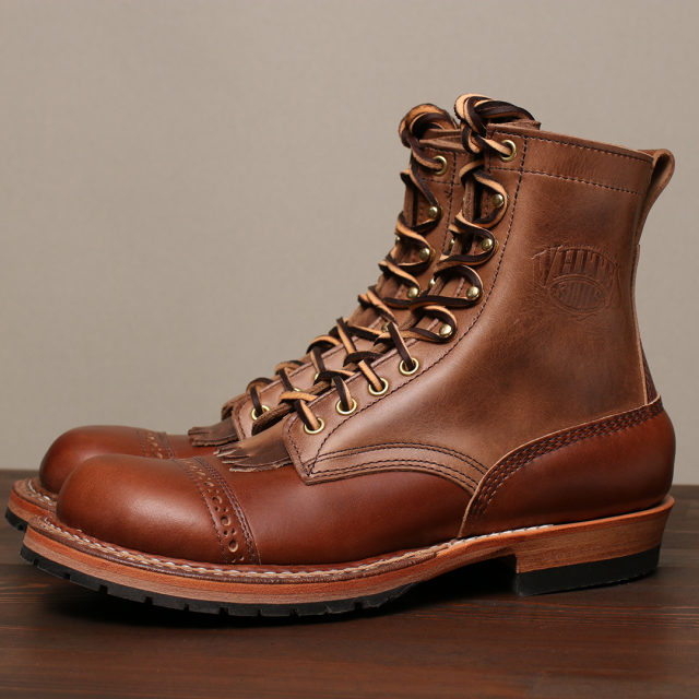 WHITE'S BOOTS スモークジャンパー 7インチ丈 ホーウィンレザーツートン