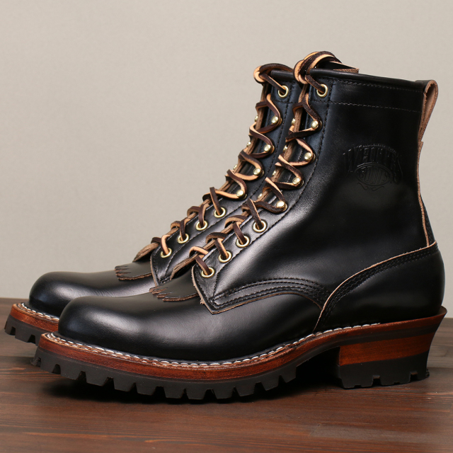 ホワイツブーツ スモークジャンパー セミドレス木型 WHITE'S BOOTS SMOKE JUMPER custom Chromexcel Black