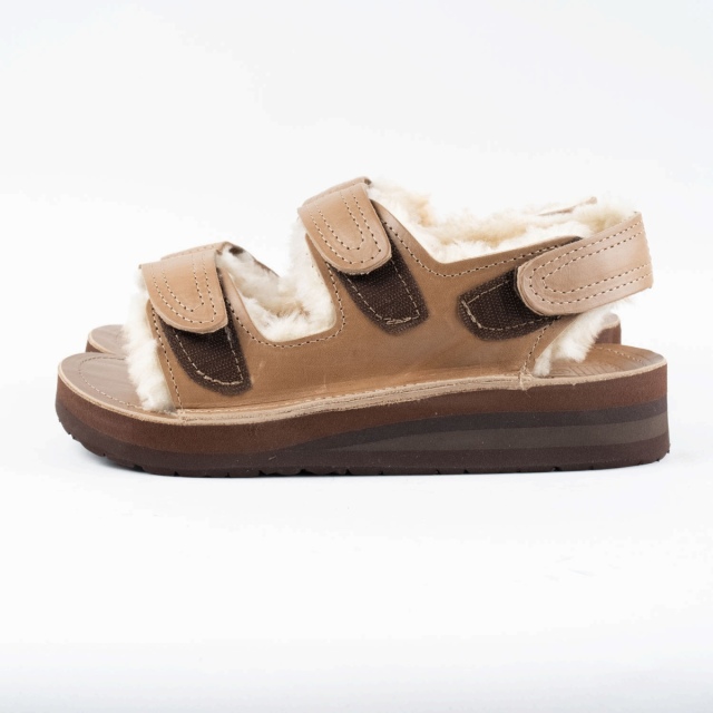 The Sandalman BSSB Sheep サンダルマン シープスキン サンダル EMPTYGARAGE