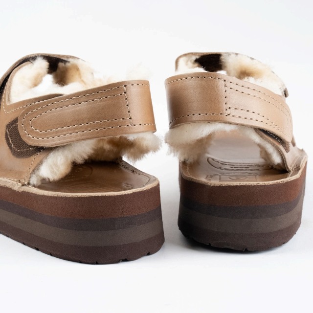 The Sandalman BSSB Sheep サンダルマン シープスキン サンダル EMPTYGARAGE