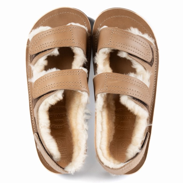 The Sandalman BSSB Sheep サンダルマン シープスキン サンダル EMPTYGARAGE