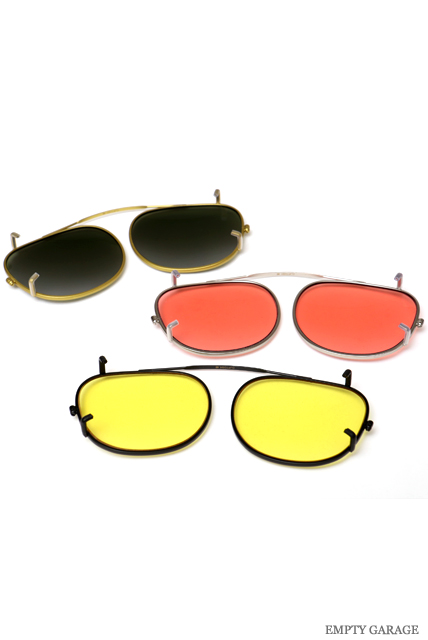 MOSCOT モスコット 100周年記念モデル "smart Drive Package" Silver/Yellow/Black Lenses