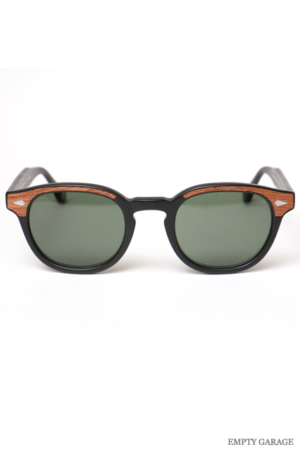 MOSCOT モスコット 100周年記念モデル LEMTOSH "Matte Black Wood" Polarized G15 Lenses