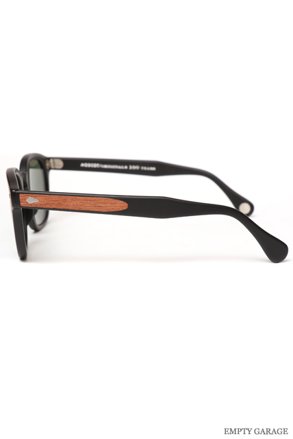 MOSCOT モスコット 100周年記念モデル LEMTOSH "Matte Black Wood" Polarized G15 Lenses