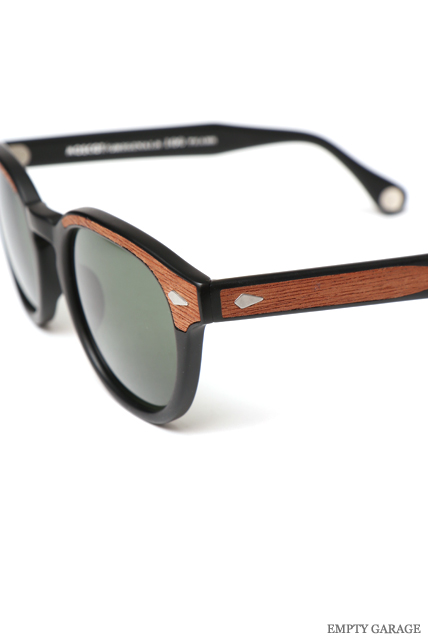MOSCOT モスコット 100周年記念モデル LEMTOSH "Matte Black Wood" Polarized G15 Lenses