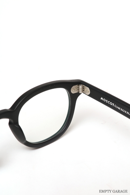 MOSCOT モスコット 100周年記念モデル LEMTOSH "Matte Black Wood" Clear Lenses