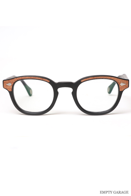MOSCOT モスコット 100周年記念モデル LEMTOSH "Matte Black Wood" Clear Lenses
