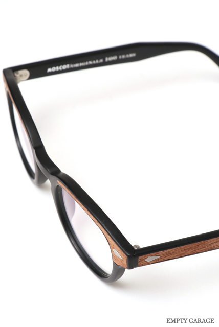 MOSCOT モスコット 100周年記念モデル LEMTOSH "Matte Black Wood" Clear Lenses