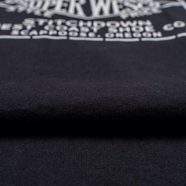 WESCO × DEHEN Super Wesco Vintage Logo Tee Black