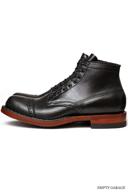 WHITE'S BOOTS SEMI DRESS Straight Tip Custom Black Calf