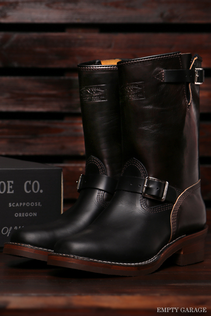 ［ウエスコ］ WESCO "2014 Limited Model" HORSEHIDE NARROW ENGINEER BOOTS"