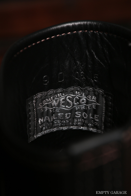 ［ウエスコ］ WESCO "2014 Limited Model" HORSEHIDE NARROW ENGINEER BOOTS"