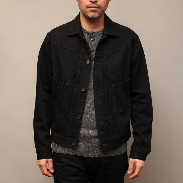 STEVENSON OVERALL Co. Saddle Horn Type2 -102 Black 12 oz. Denim