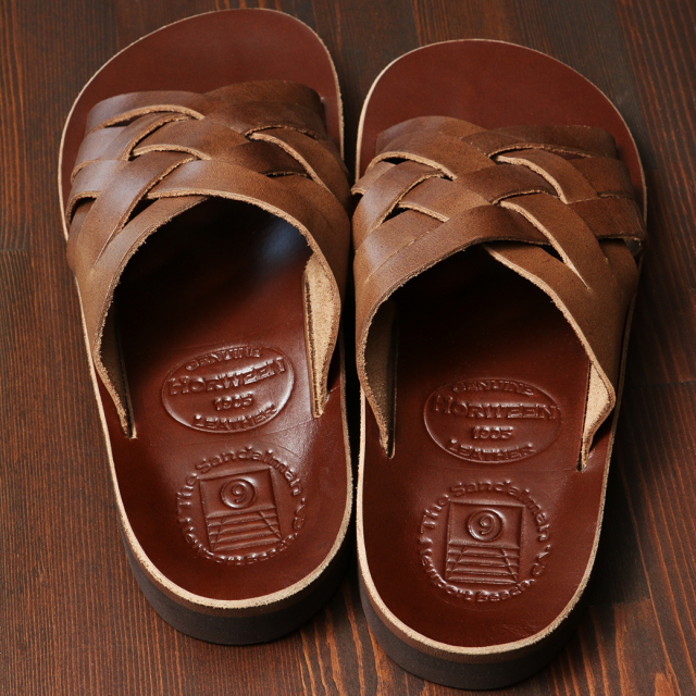 The Sandalman Weave TAN x Brown Chromexcel ウエスコ ホワイツブーツ