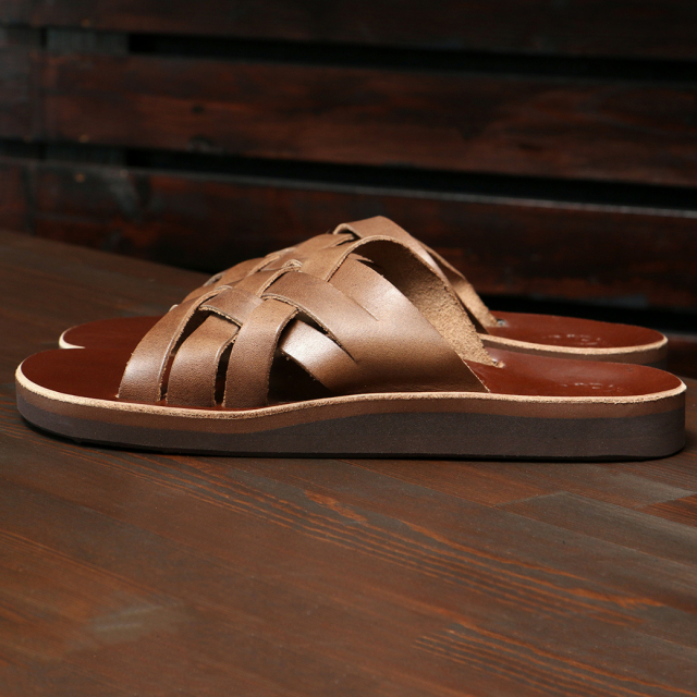 The Sandalman Weave TAN x Brown Chromexcel ウエスコ ホワイツブーツ