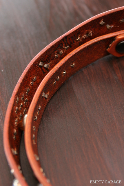 The Roosterking & Co. Belt スタッズナローベルト