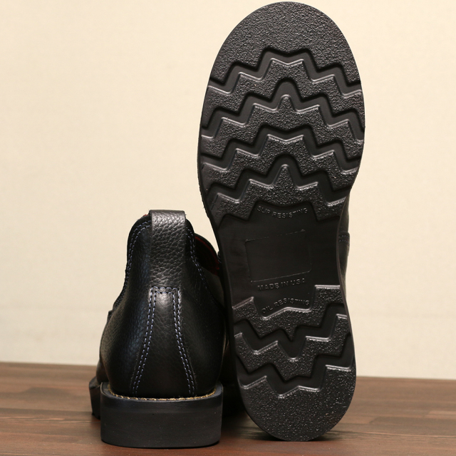 ［ウエスコブーツロメオ］ WESCO ROMEO Black Tie Pebble