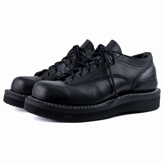 WHITE'S BOOTS OXFORD SHOE 4811 Last LTT ブラック カーフ/ブルハイド