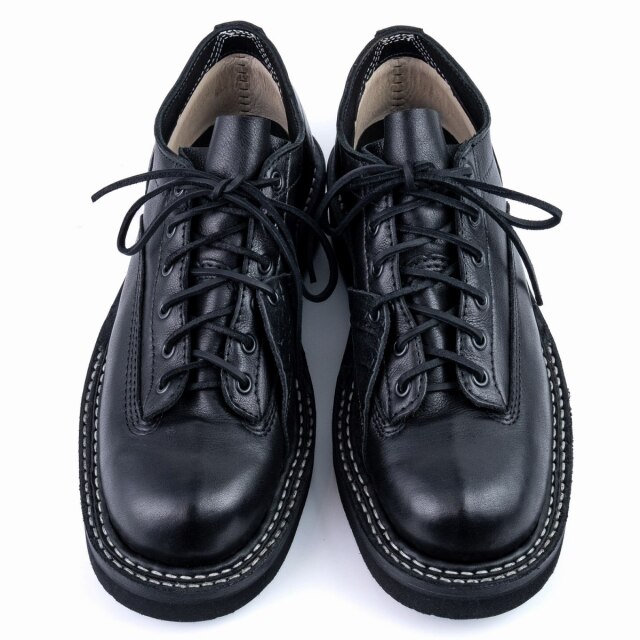 WHITE'S BOOTS OXFORD SHOE 4811 Last LTT ブラック カーフ/ブルハイド