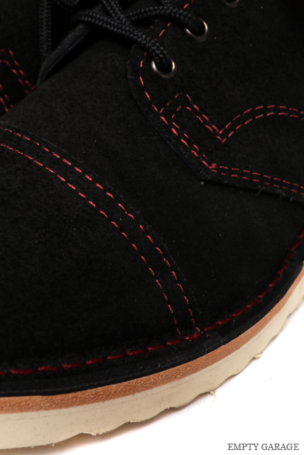 ［ウエスコ］ WESCO BOOTS J.H. Classics Black Rough Out Cap Toe