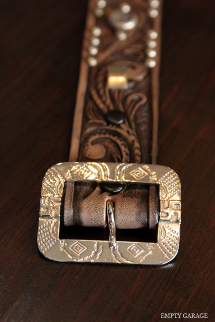 ROOSTERKING & CO. カービングスタッズベルト CARVING STUDS BELT