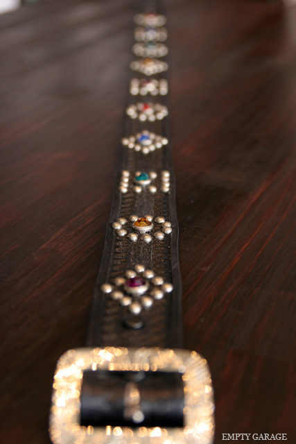 ROOSTERKING & CO. カービングスタッズベルト CARVING STUDS BELT