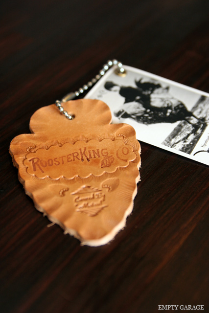 ROOSTERKING & CO. カービングスタッズベルト CARVING STUDS BELT