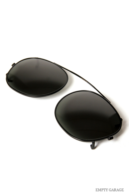 MOSCOT モスコット　アイウェア　眼鏡　サングラス CLIPTOSH size46　Matte Black/G-15