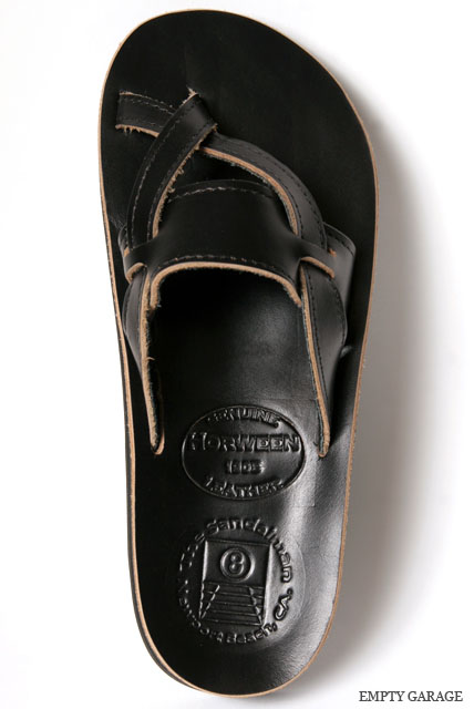 The Sandalman サンダル 黒 27.5 28 US9 本