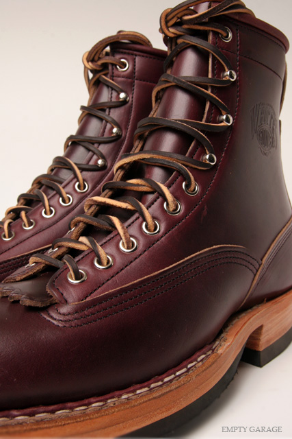 ホワイツ　ブーツ ホワイツ] WHITE'S BOOTS 375LTT-V 7'' ブラックラフアウト x