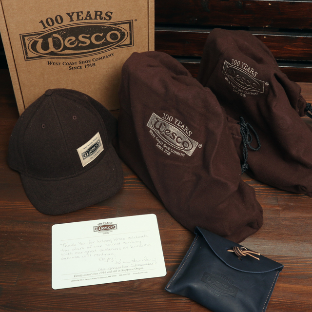 ［ウエスコ100周年記念］ WESCO 8106 USAモデル7丈 ブリティッシュタン・ドマーネレザー