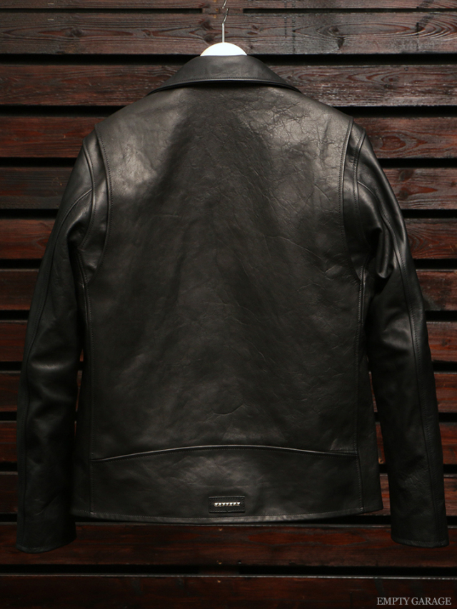 EMPTY GARAGE別注　FindersKeepers FK-RIDERS NYC JACKET Black HORSEHIDE
