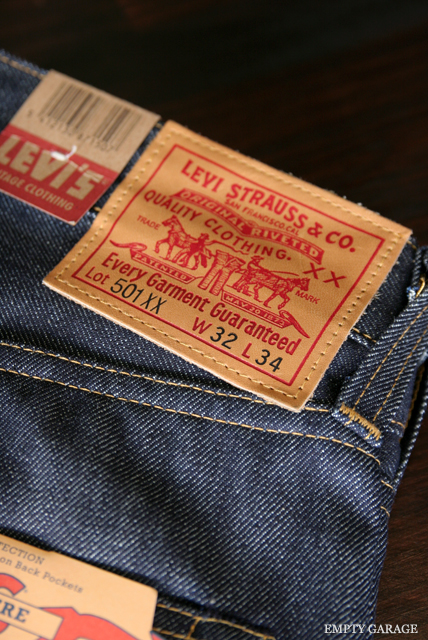 LEVI'S VINTAGE CLOTHING　1947 501XX Jeans　Rigid