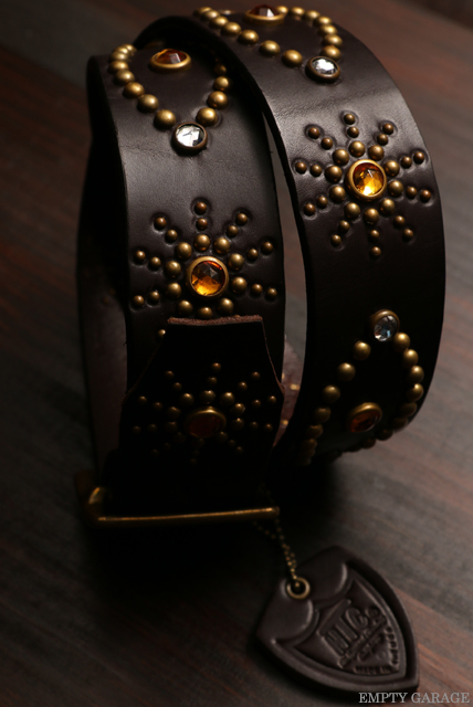 HTC BELT #53 NO PATCH 1.75" Brown x Brass x Stone