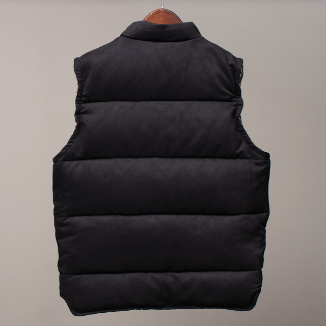 STEVENSON OVERALL Co. Black Hills - BH1 RIVERSIBLE DOWN VEST ダウンベスト