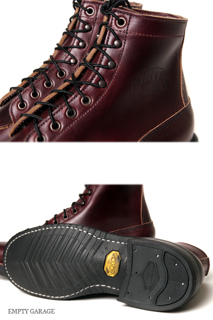 ［ホワイツ］ WHITE'S BOOTS SMOKE JUMPER 6丈　バーガンディー・クロムエキセル　セミドレスラスト ［BLOCK HEEL］