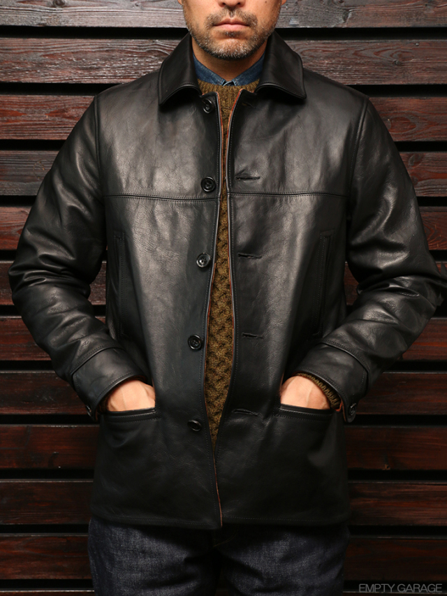 FindersKeepers FK-CAR COAT LONG Ver. 2ND Vegitable Tanning Hosehide