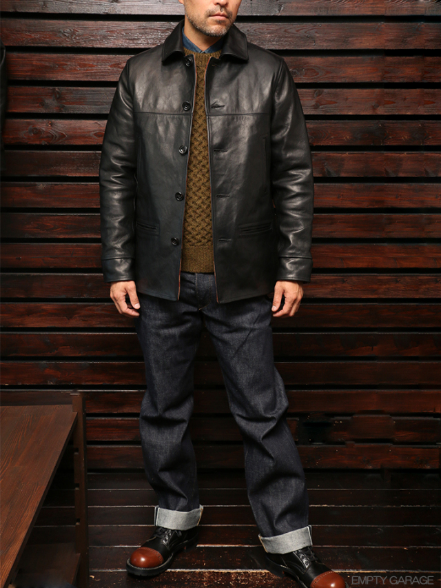 FindersKeepers FK-CAR COAT LONG Ver. 2ND Vegitable Tanning Hosehide