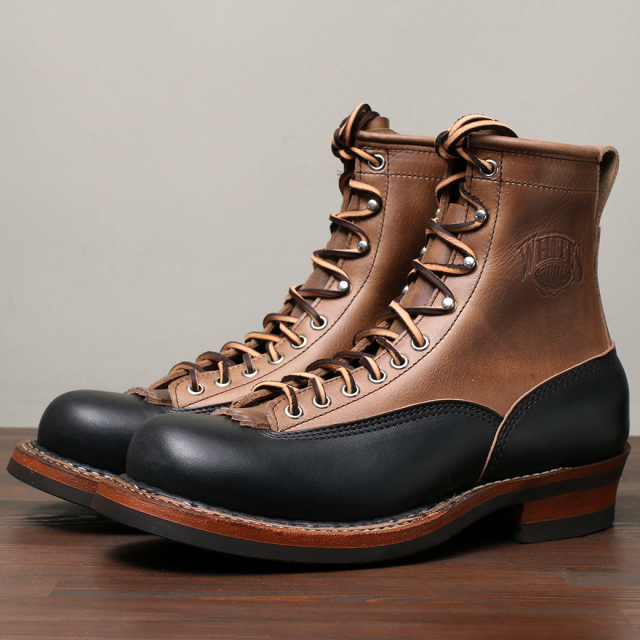 [ホワイツ] WHITE'S BOOTS Smoke Jumper LTT Black x Natural Chromexcel