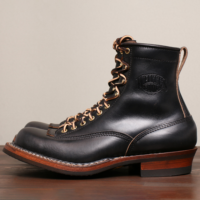[ホワイツ] WHITE'S BOOTS レーストウ クラシックワークブーツ 7'' ブラッククロムエキセル C461 Last