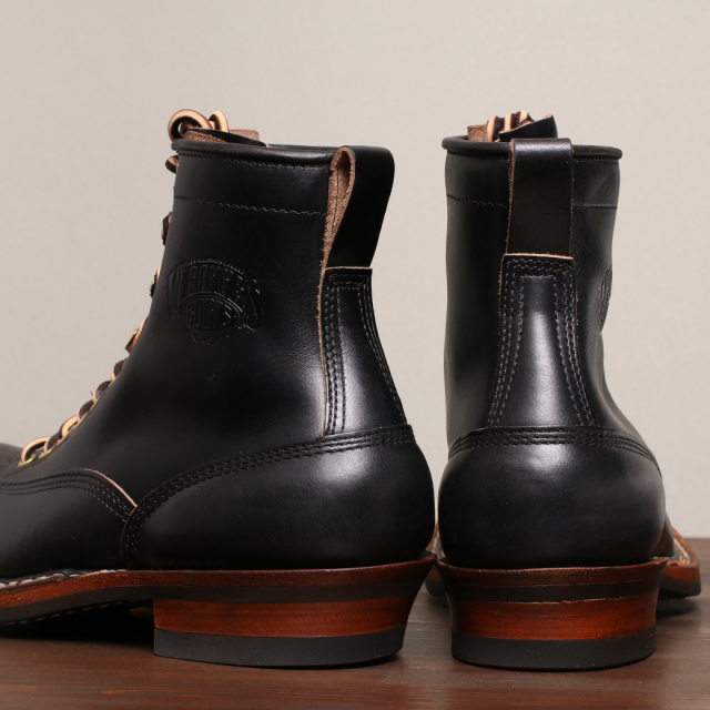 [ホワイツ] WHITE'S BOOTS レーストウ クラシックワークブーツ 7'' ブラッククロムエキセル C461 Last