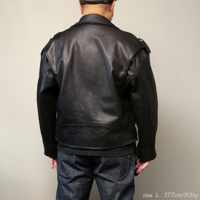 FindersKeepers FK-RIDERS NYC JACKET 4th Black Horsehide