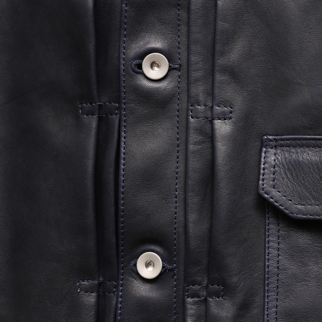 FindersKeepers x 藤原裕氏(Ber Ber Jin?) NAVY Horsehide スペシャルジャケット